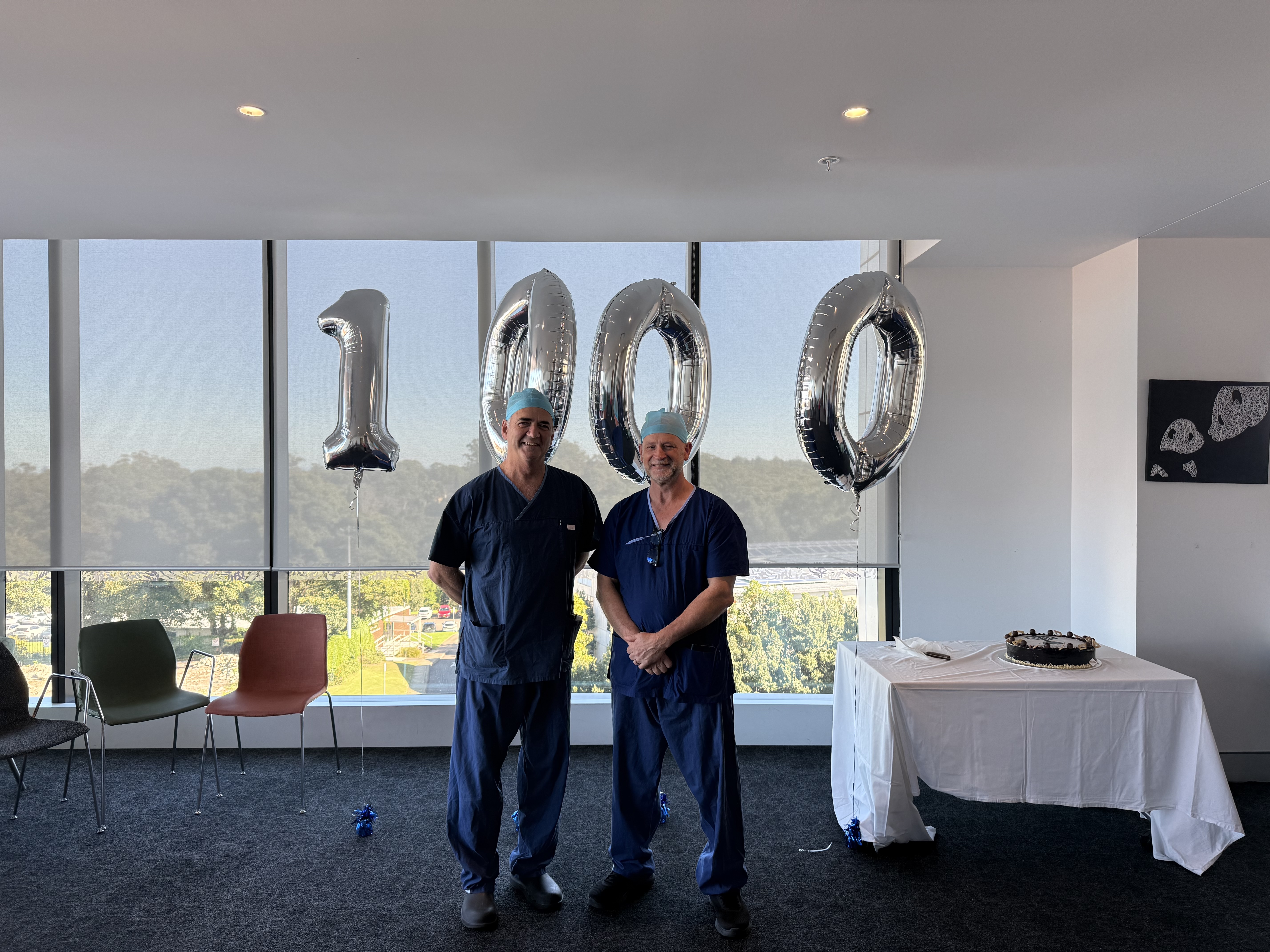 A Double Milestone for Robotic Surgery at the San