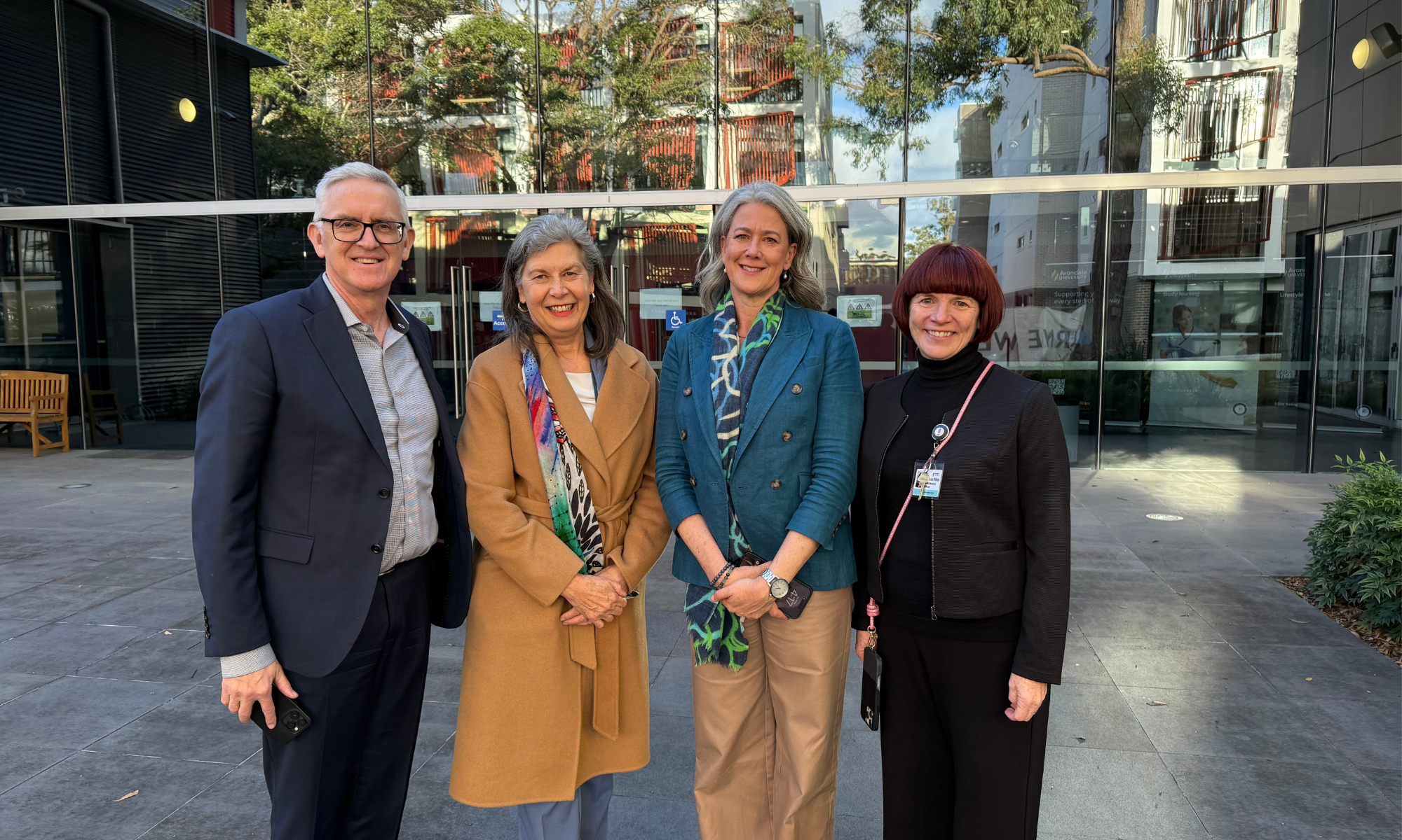 Welcoming Nicolette Boele MP to the San