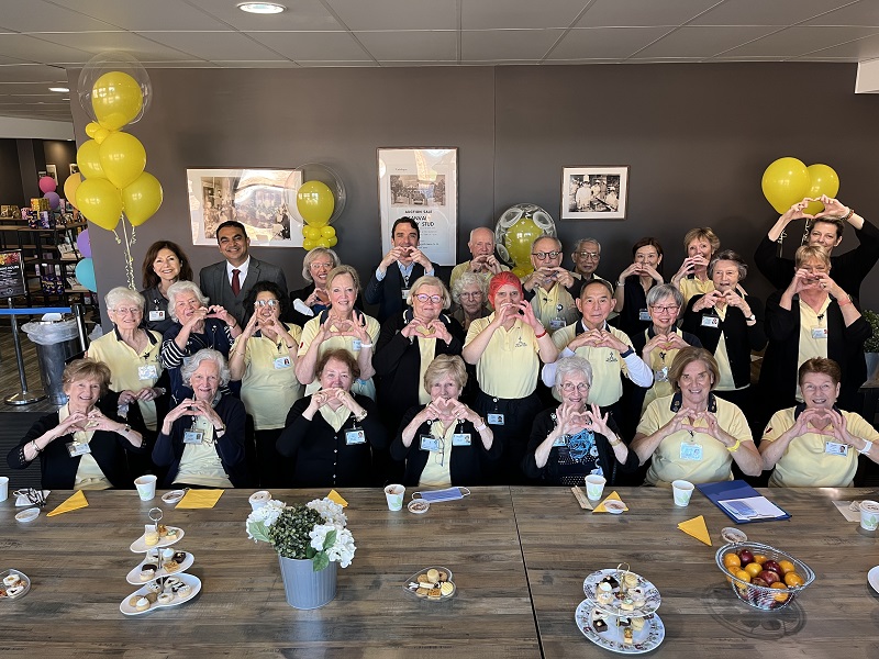 San Vounteers honoured